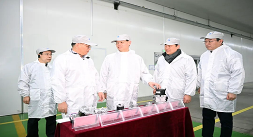 省委书记许昆林赴德尔股份调研