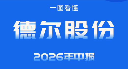 “主业利润稳步增长 创新业务积淀蓄势”  一图看懂德尔股份2026年中报